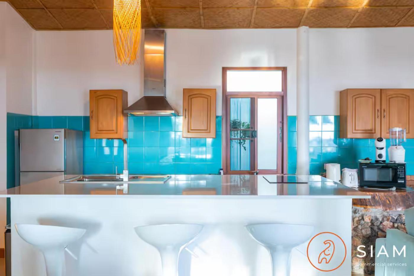The Wooden Beach House 3Br - Sunset Beach Garden Taling Ngam Beach Εξωτερικό φωτογραφία