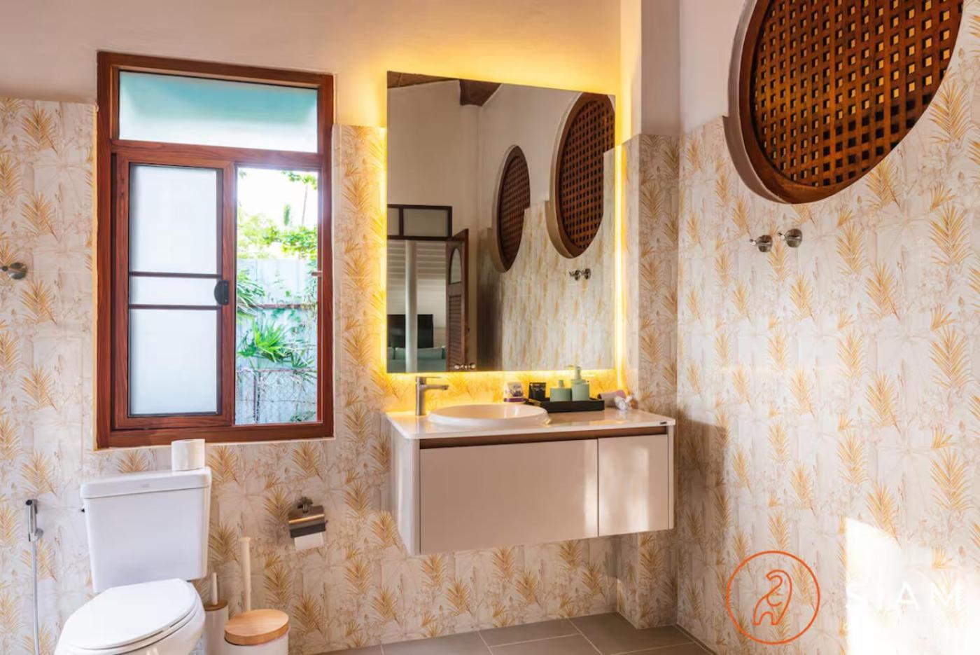 The Wooden Beach House 3Br - Sunset Beach Garden Taling Ngam Beach Εξωτερικό φωτογραφία