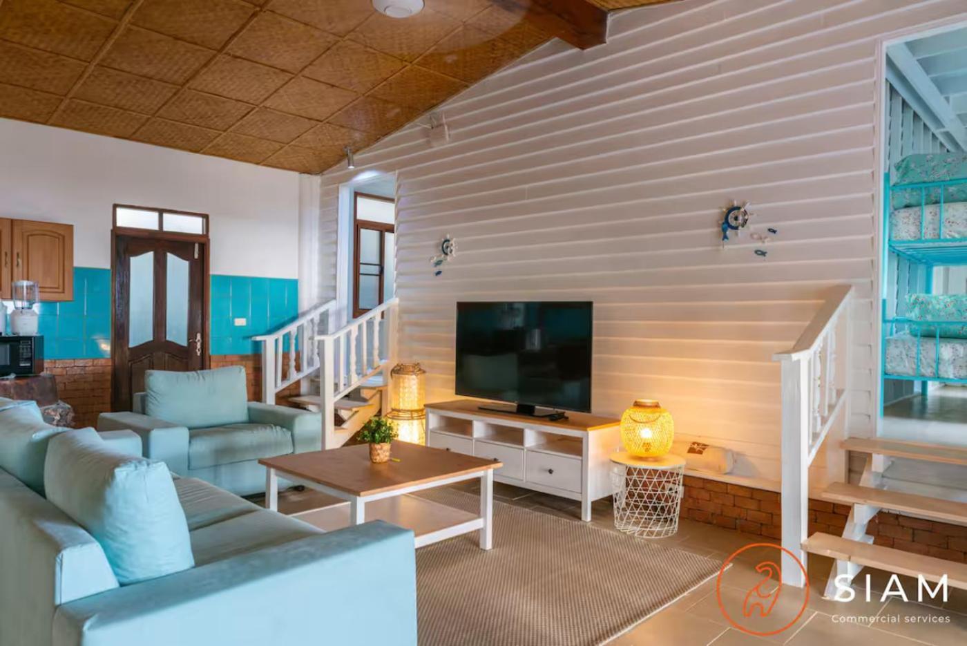 The Wooden Beach House 3Br - Sunset Beach Garden Taling Ngam Beach Εξωτερικό φωτογραφία