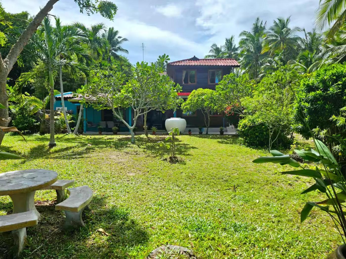 The Wooden Beach House 3Br - Sunset Beach Garden Taling Ngam Beach Εξωτερικό φωτογραφία