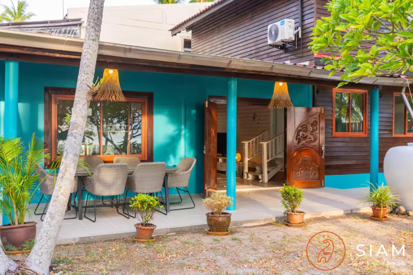 The Wooden Beach House 3Br - Sunset Beach Garden Taling Ngam Beach Εξωτερικό φωτογραφία