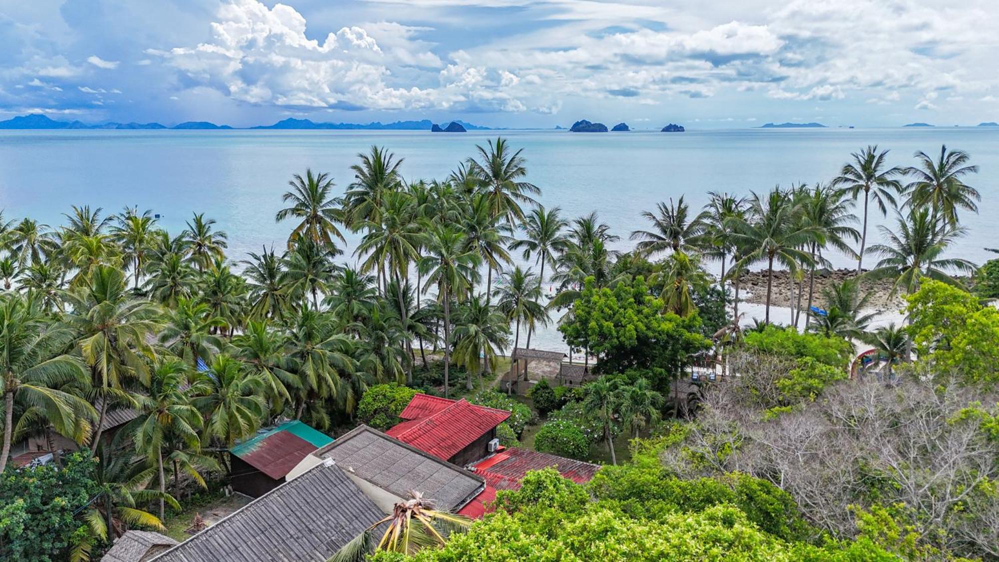 The Wooden Beach House 3Br - Sunset Beach Garden Taling Ngam Beach Εξωτερικό φωτογραφία