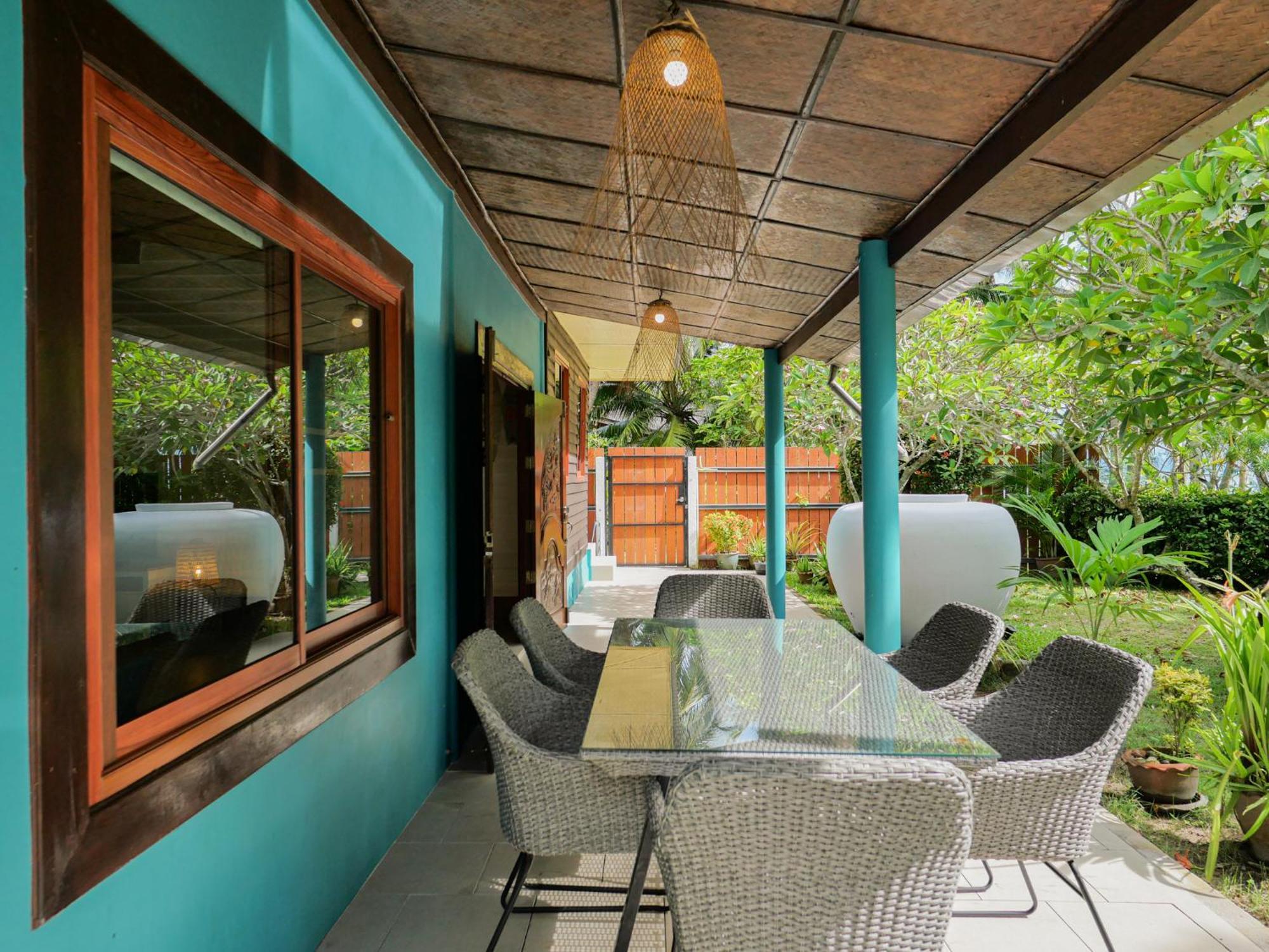The Wooden Beach House 3Br - Sunset Beach Garden Taling Ngam Beach Εξωτερικό φωτογραφία